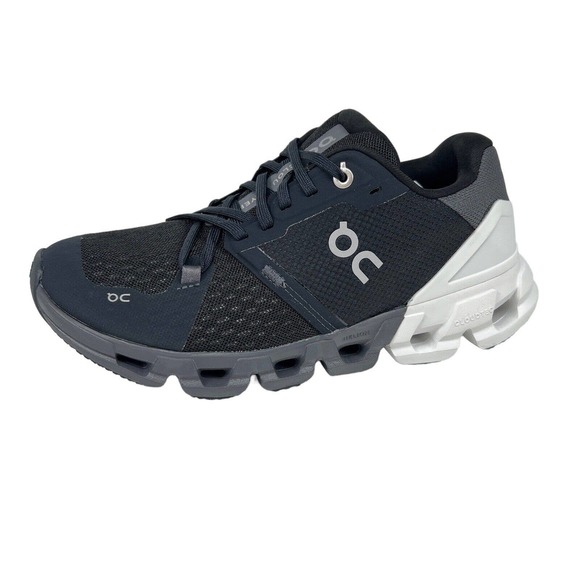 ON Running Shoes - ON Cloud CloudFlyer V4 Women Size 8 Running Shoes Black White EUC!